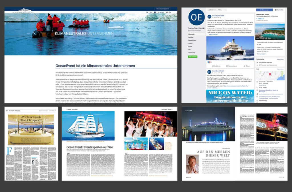 OceanEvent Pressetexte von purecontent