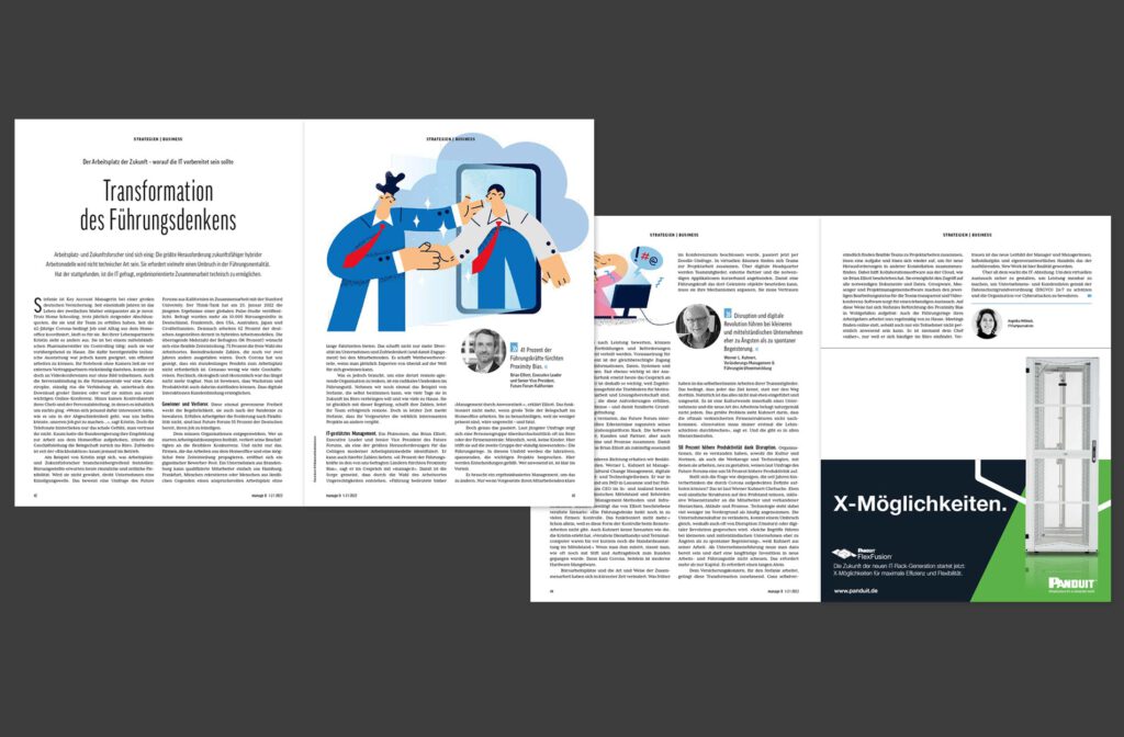 manageIT (Ausgabe1/2022): NewWork by content agentur purecontent